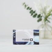 Panel - Vintage TLR-Kamera Visitenkarte (Stehend Vorderseite)