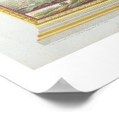 Panel von Raphael Loggia am Vatikan, engr Poster (Ecke)