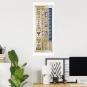 Panel von Raphael Loggia im Vatikan, aus Poster (Heimbüro)