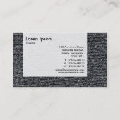 Panel - Wolle Jumper 01 Visitenkarte (Rückseite)