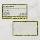 Panels 02 - Bett aus gelben Milchsorten Visitenkarte (Vorne/Hinten)