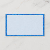 Panels 02 - Blauer Teppich Visitenkarte (Rückseite)