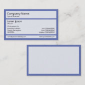 Panels 02 - Blue Stucco Visitenkarte (Vorne/Hinten)