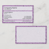 Panels 02 - Clay Modelling Madness 02 Visitenkarte (Vorne/Hinten)