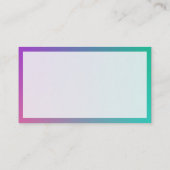 Panels 02 - Farbblende Visitenkarte (Rückseite)