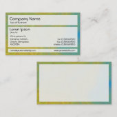 Panels 02 - farbenfroher Marmor Visitenkarte (Vorne/Hinten)