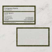 Panels 02 - Fluss Mud Visitenkarte (Vorne/Hinten)