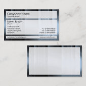 Panels 02 - Glass Bands Visitenkarte (Vorne/Hinten)