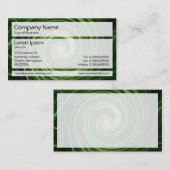 Panels 02 - Grüne Galaxie Visitenkarte (Vorne/Hinten)