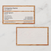 Panels 02 - Holz 02 Visitenkarte (Vorne/Hinten)