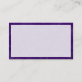 Panels 02 - Lila gebürstet Visitenkarte (Rückseite)