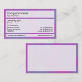 Panels 02 - Magenta Streaks Visitenkarte (Vorne/Hinten)