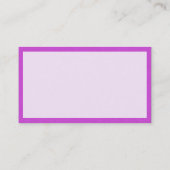 Panels 02 - Magenta Stucco Visitenkarte (Rückseite)