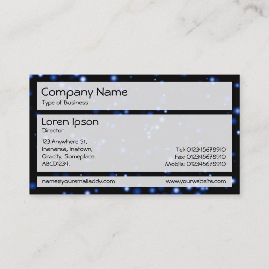 Panels 02 - Misty Constellation Visitenkarte (Vorderseite)