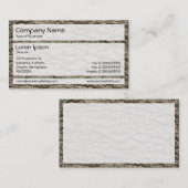 Panels 02 - Rinde 02 Visitenkarte (Vorne/Hinten)