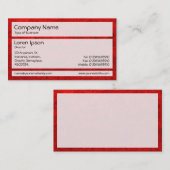 Panels 02 - Rote Erde Visitenkarte (Vorne/Hinten)