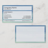 Panels 02 - Sky Trails Visitenkarte (Vorne/Hinten)