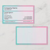 Panels 02 - Soap Sandwich Visitenkarte (Vorne/Hinten)