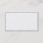 Panels 02 - Weißes Papier Visitenkarte (Rückseite)