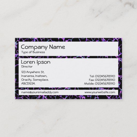 Panels - Abstrakt 080716(3) Visitenkarte (Vorderseite)