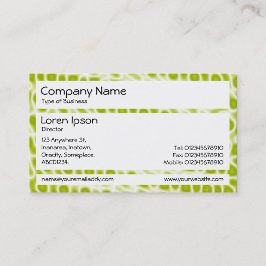 Panels - Abstrakt 080716(8) Visitenkarte (Vorderseite)