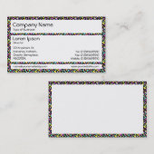 Panels - Abstrakte Plätze Visitenkarte (Vorne/Hinten)