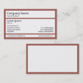 Panels - Brick Visitenkarte (Vorne/Hinten)