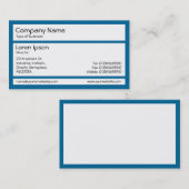 Panels - Desert Blue Visitenkarte (Vorne/Hinten)