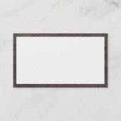 Panels - Dunkle Erde Visitenkarte (Rückseite)