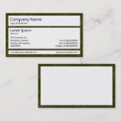 Panels - Fluss Mud Visitenkarte (Vorne/Hinten)