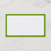 Panels (gerundet) - Avocado Green Visitenkarte (Rückseite)