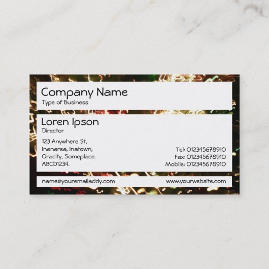 Panels - Glasfaserlampe Visitenkarte (Vorderseite)