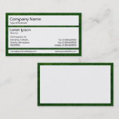 Panels - Grüne Erde Visitenkarte (Vorne/Hinten)