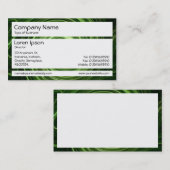 Panels - Grüngalaxie Visitenkarte (Vorne/Hinten)