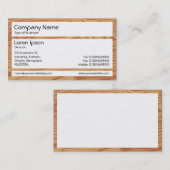 Panels - Holz 02 Visitenkarte (Vorne/Hinten)