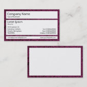 Panels - Holzteppich 02 Visitenkarte (Vorne/Hinten)