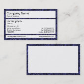 Panels - Kohlefaser Visitenkarte (Vorne/Hinten)