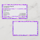 Panels - Lila Plasma Visitenkarte (Vorne/Hinten)