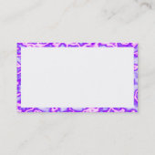 Panels - Lila Plasma Visitenkarte (Rückseite)