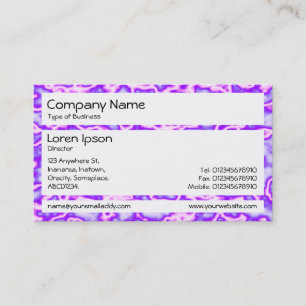 Panels - Lila Plasma Visitenkarte