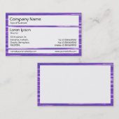 Panels - Lila See Visitenkarte (Vorne/Hinten)