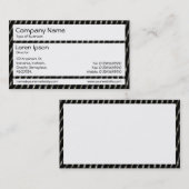 Panels - Metallmesh Visitenkarte (Vorne/Hinten)