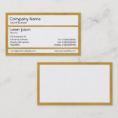 Panels - Ochre Paint Visitenkarte (Vorne/Hinten)