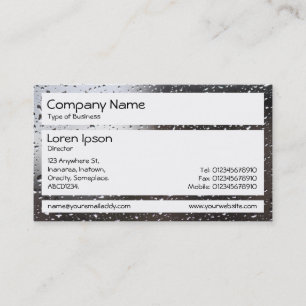 Panels - Regen auf einem Fenster Visitenkarte