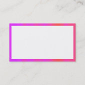 Panels - rosa Haze Visitenkarte (Rückseite)