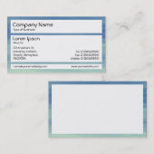 Panels - Sky Trails Visitenkarte (Vorne/Hinten)