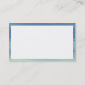 Panels - Sky Trails Visitenkarte (Rückseite)