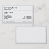 Panels - weiße Blasen Visitenkarte (Vorne/Hinten)