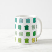 Panettone Tasse - blau / grün (VorderseiteRechts)