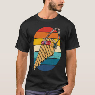 Panflöte Musikinstrument 21 T-Shirt